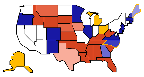 2026 U.S. Senate Prediction Map