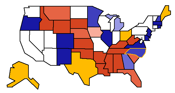 2026 U.S. Senate Prediction Map
