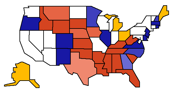 2026 U.S. Senate Prediction Map