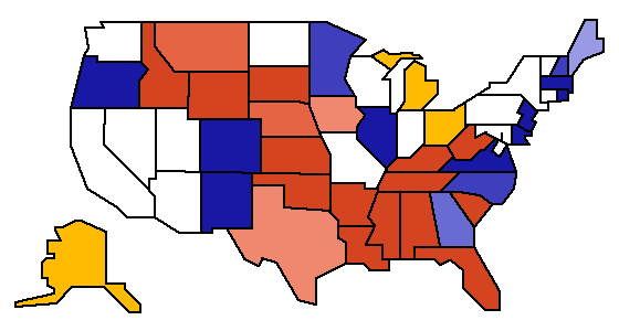 2026 U.S. Senate Prediction Map